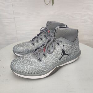Nike Air Jordan Trainer 1 845402-002 Mens Sz 12 Cool Grey Basketball Shoes
